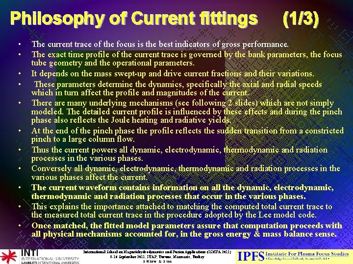 Philosophy of Current fittings • • • (1/3) The current trace of the focus Philosophy of Current fittings • • • (1/3) The current trace of the focus