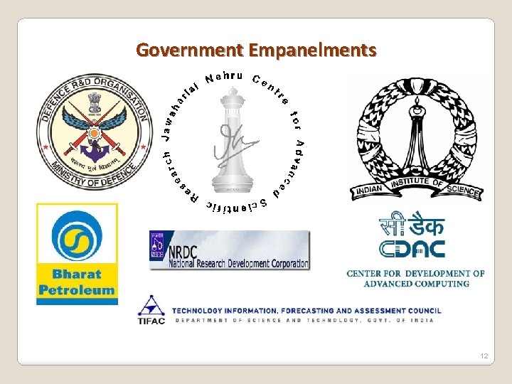 Government Empanelments 12 