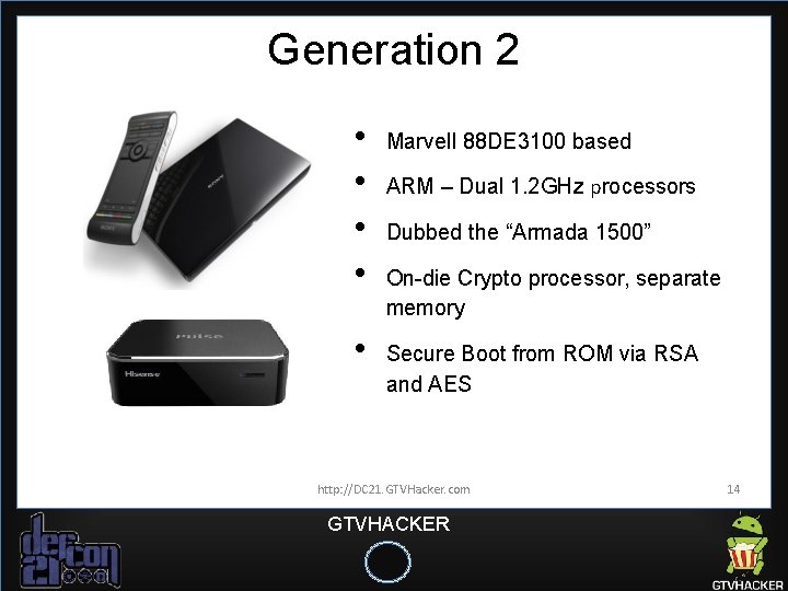 Generation 2 • • • Marvell 88 DE 3100 based ARM – Dual 1. Generation 2 • • • Marvell 88 DE 3100 based ARM – Dual 1.
