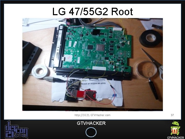 LG 47/55 G 2 Root http: //DC 21. GTVHacker. com GTVHACKER 37 LG 47/55 G 2 Root http: //DC 21. GTVHacker. com GTVHACKER 37