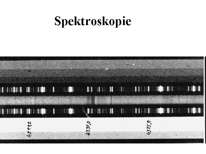 Spektroskopie 