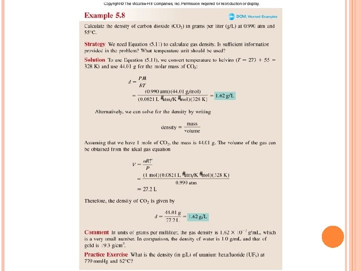Gases Copyright The Mc Grawhill Companies Inc Permission