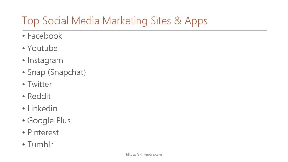 Top Social Media Marketing Sites & Apps • Facebook • Youtube • Instagram • Top Social Media Marketing Sites & Apps • Facebook • Youtube • Instagram •