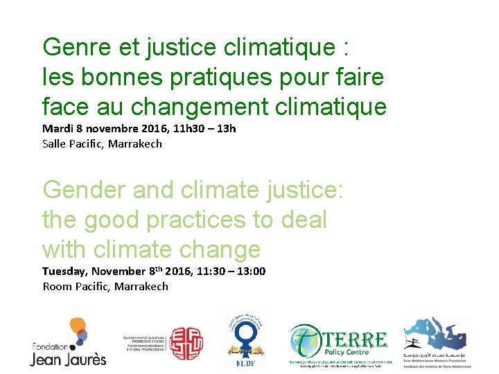 Genre et justice climatique : les bonnes pratiques pour faire face au changement climatique