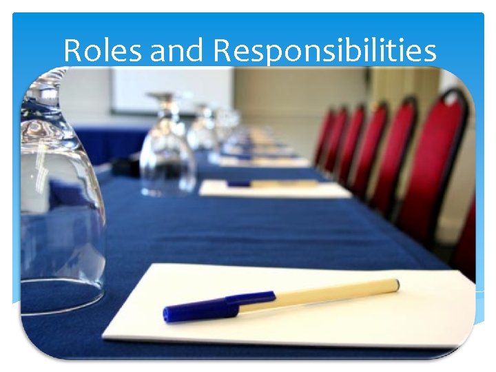 Roles and Responsibilities 