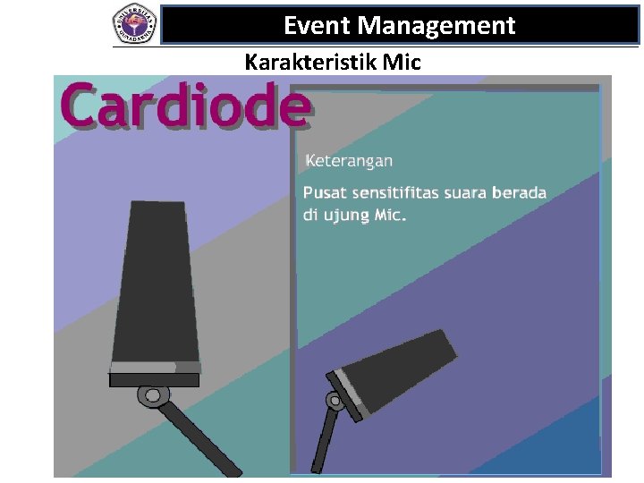 Event Management Karakteristik Mic 