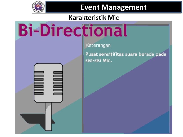Event Management Karakteristik Mic 