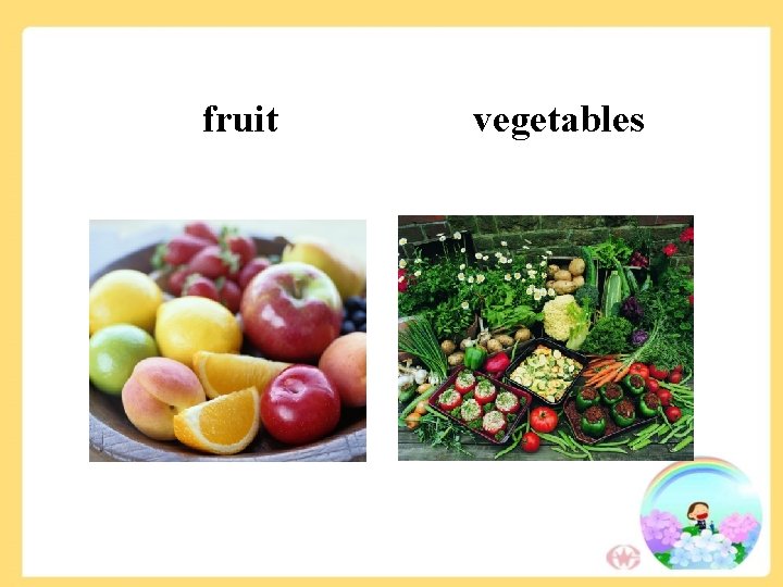 fruit vegetables fruit vegetables