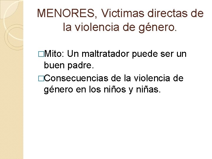 PACTO DE ESTADO CONTRA LA VIOLENCIA DE GNERO