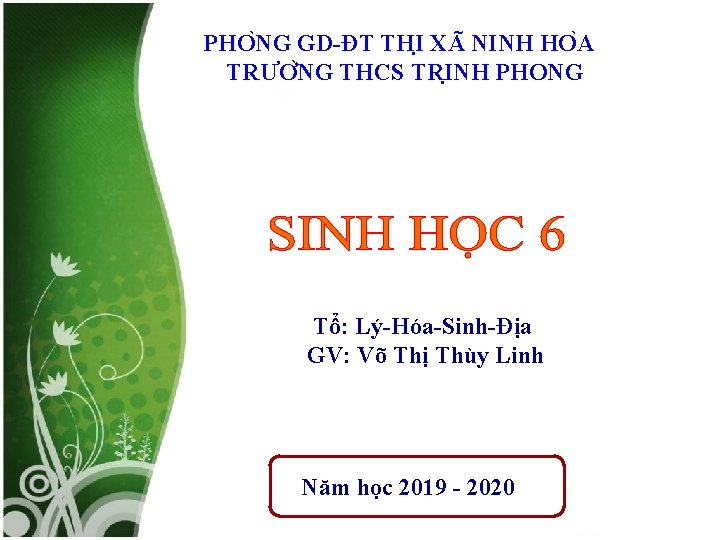 PHO NG GD-ĐT THI XA NINH HO A TRƯƠ NG THCS TRI NH PHONG PHO NG GD-ĐT THI XA NINH HO A TRƯƠ NG THCS TRI NH PHONG