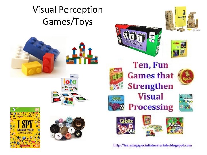 Visual Perception Games/Toys 