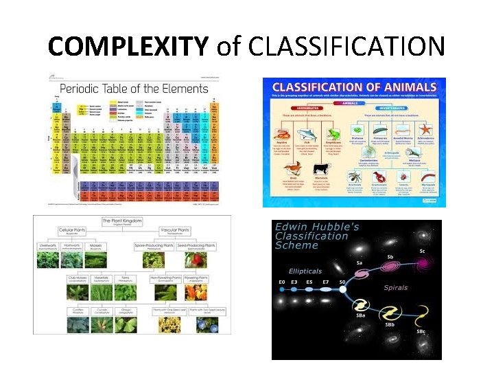 COMPLEXITY of CLASSIFICATION 