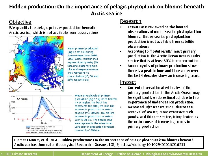 Hidden production: On the importance of pelagic phytoplankton blooms beneath Arctic sea ice Research