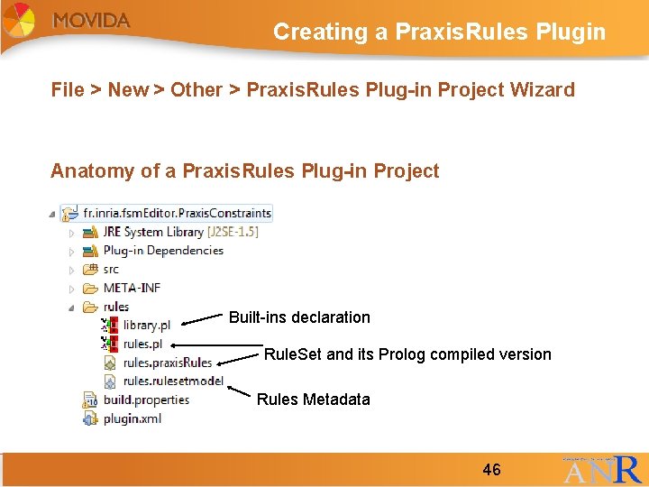Creating a Praxis. Rules Plugin File > New > Other > Praxis. Rules Plug-in Creating a Praxis. Rules Plugin File > New > Other > Praxis. Rules Plug-in
