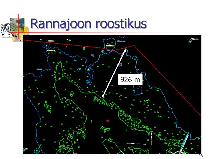 Rannajoon roostikus 926 m 23 