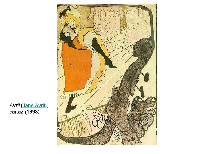 Avril (Jane Avril), cartaz (1893) 