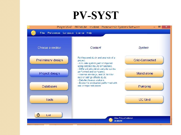 PV-SYST 