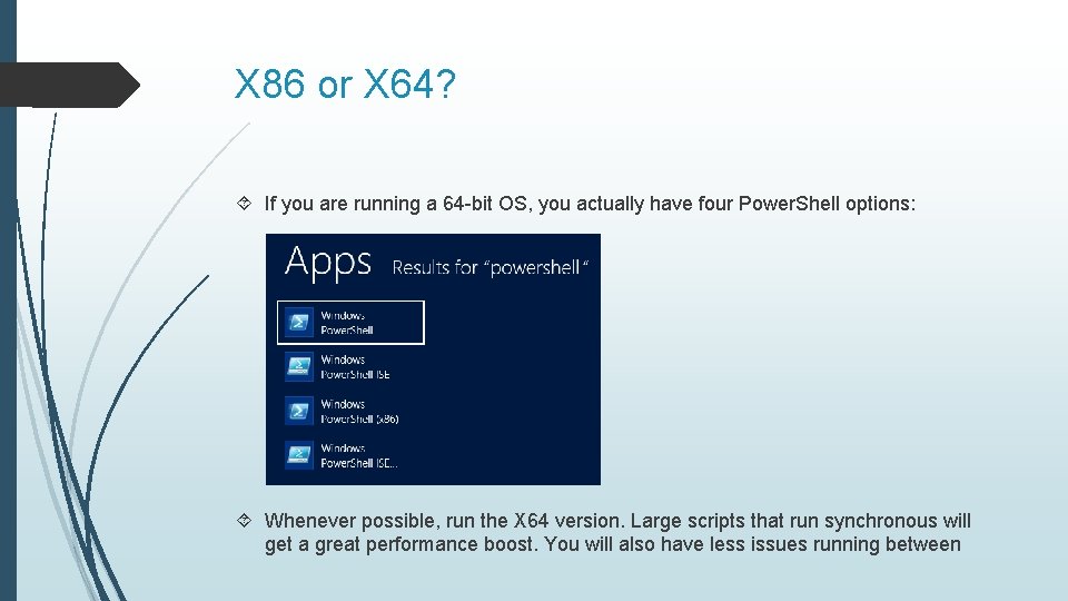 X 86 or X 64? If you are running a 64 -bit OS, you