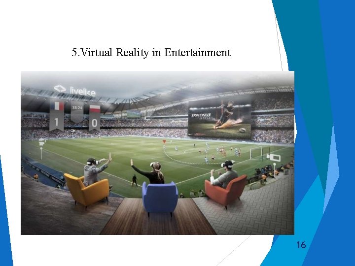 5. Virtual Reality in Entertainment 16 