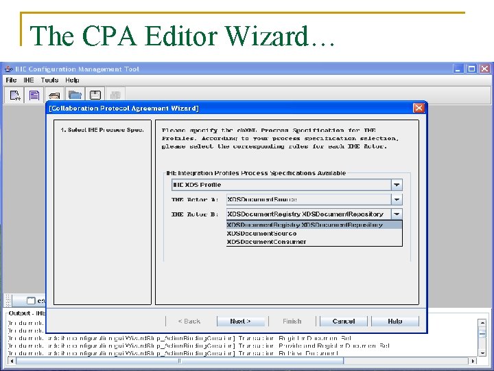 The CPA Editor Wizard… 