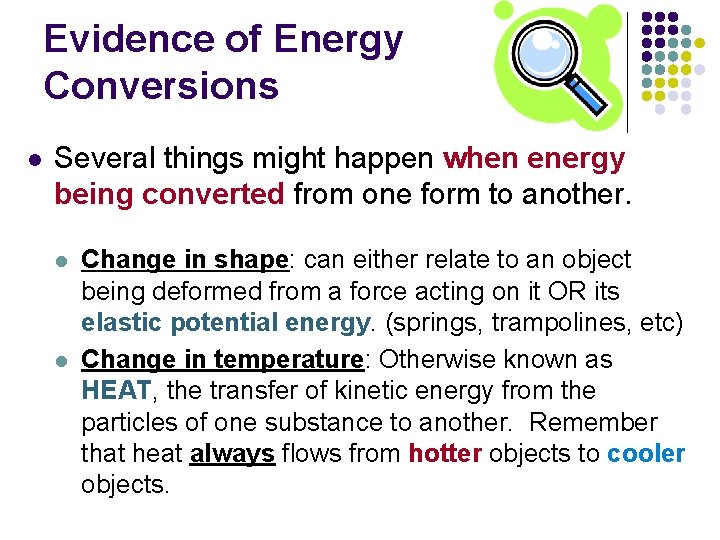 Energy Conversions Section B 2 5 p 190