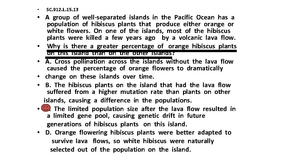  • SC. 912. L. 15. 13 • A group of well‐separated islands in