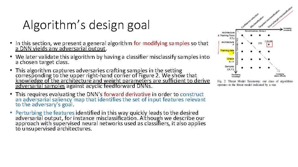 Algorithm’s design goal • In this section, we present a general algorithm for modifying