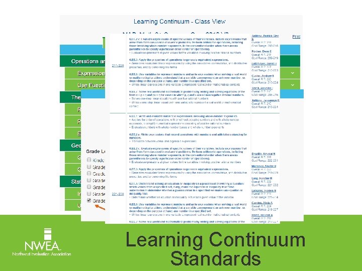 Learning Continuum Standards 