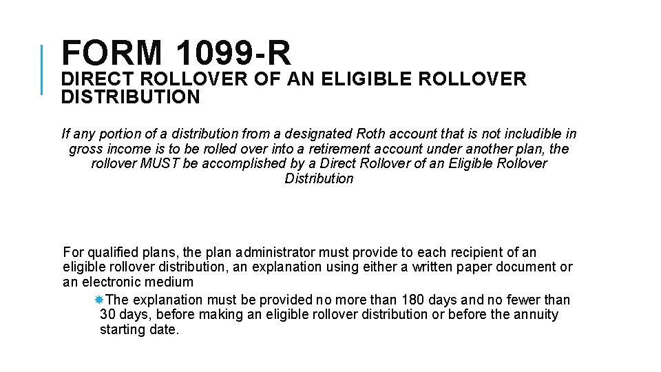 Irs Form 1099 Reporting 1099 R Reporting Form