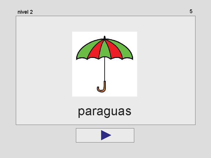 5 nivel 2 paraguas 5 nivel 2 paraguas