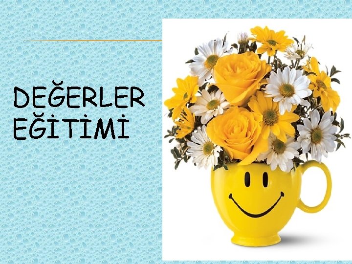 DEĞERLER EĞİTİMİ 