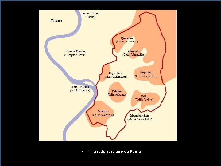  • Trazado Serviano de Roma 