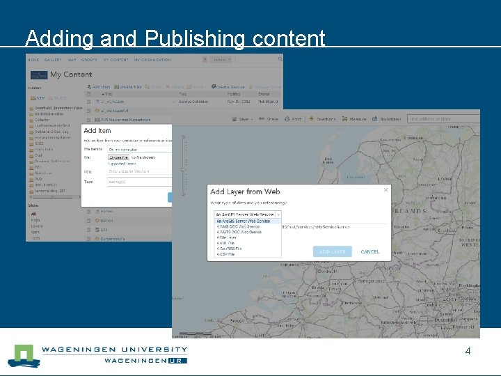 Adding and Publishing content 4 