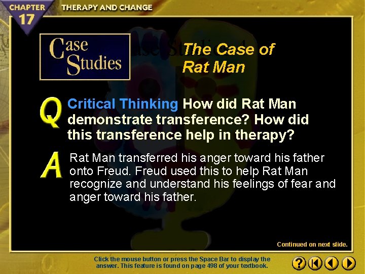 The Case Studies 4 of Rat Man Critical Thinking How did Rat Man demonstrate