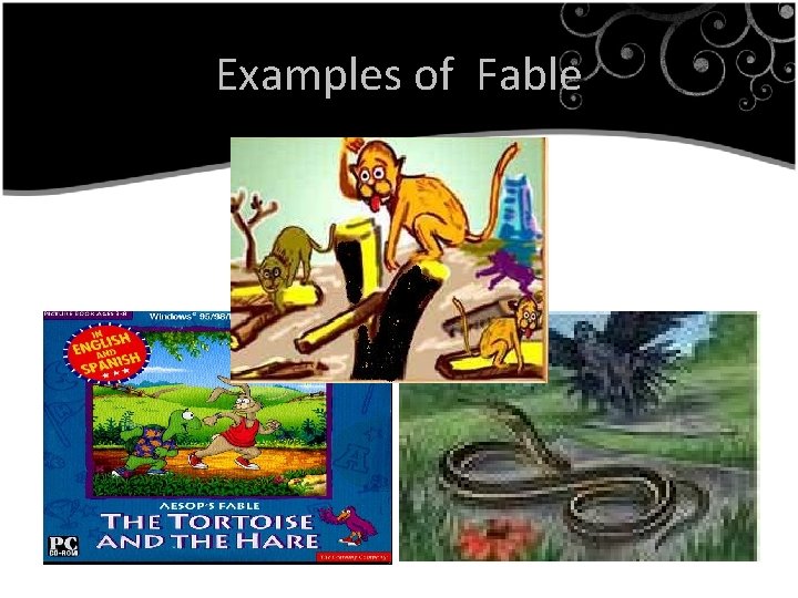 THE TURTLE THE SWANS THE TURTLE THE SWAN