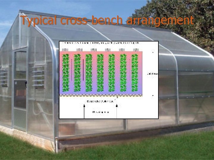 Typical cross-bench arrangement 