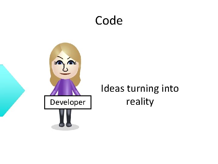 Code Developer Ideas turning into reality 