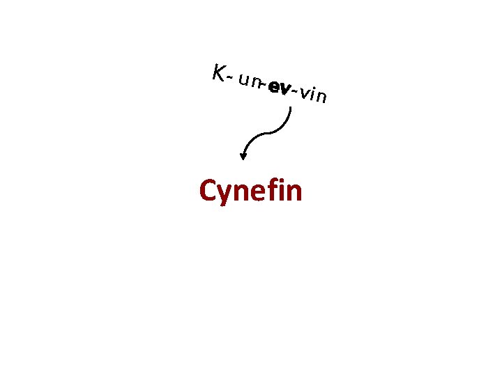 K-uunn-e v-vin Cynefin 