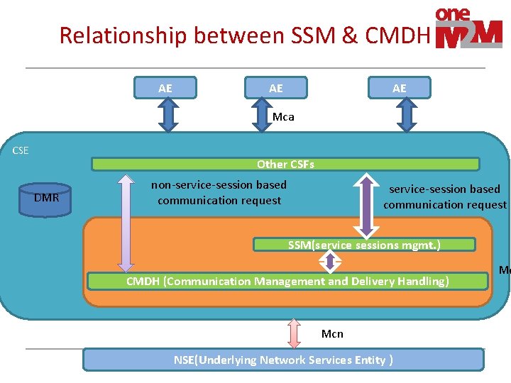  Relationship between SSM & CMDH AE AE AE Mca CSE Other CSFs DMR