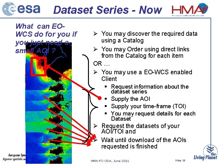 Dataset Series - Now What can EOWCS do for you if you just need