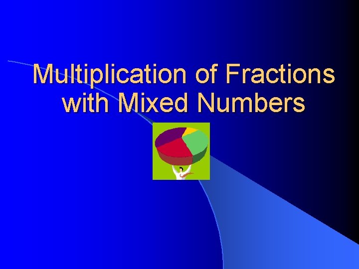 Multiplication of Fractions with Mixed Numbers 