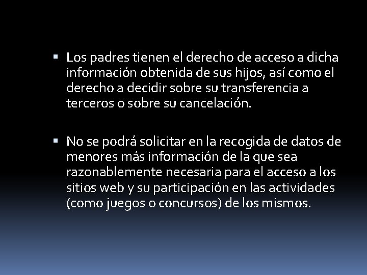 COPPA CHILDRENS ONLINE PRIVACY PROTECTION ACT LEY DE
