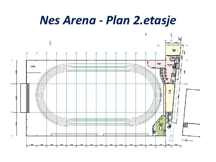 Nes Arena - Plan 2. etasje Nes Arena - Plan 2. etasje