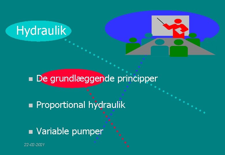 Hydraulik n De grundlæggende principper n Proportional hydraulik n Variable pumper 22 -02 -2021