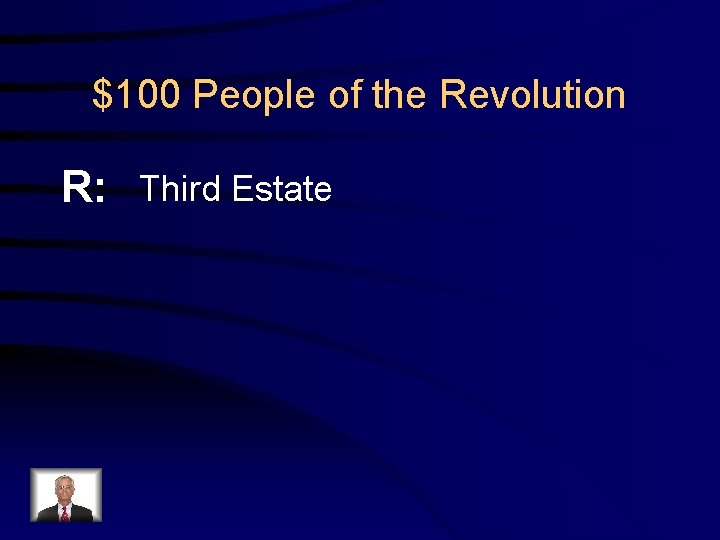 $100 People of the Revolution R: Third Estate 