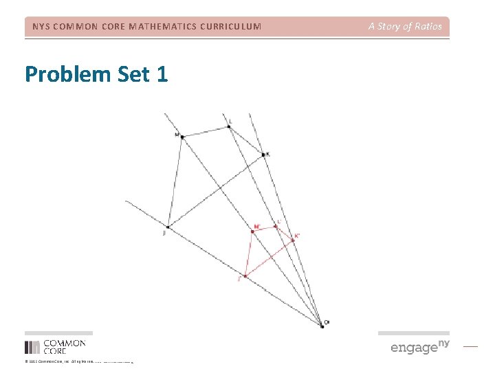 NYS COMMON CORE MATHEMATICS CURRICULUM Problem Set 1 © 2012 Common Core, Inc. All