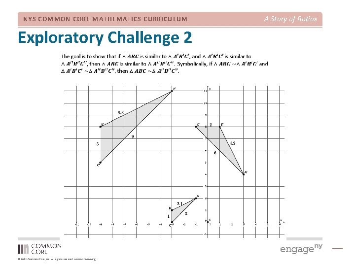 NYS COMMON CORE MATHEMATICS CURRICULUM Exploratory Challenge 2 © 2012 Common Core, Inc. All