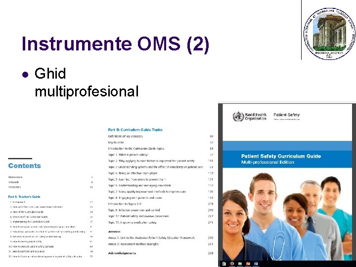 Instrumente OMS (2) l Ghid multiprofesional 