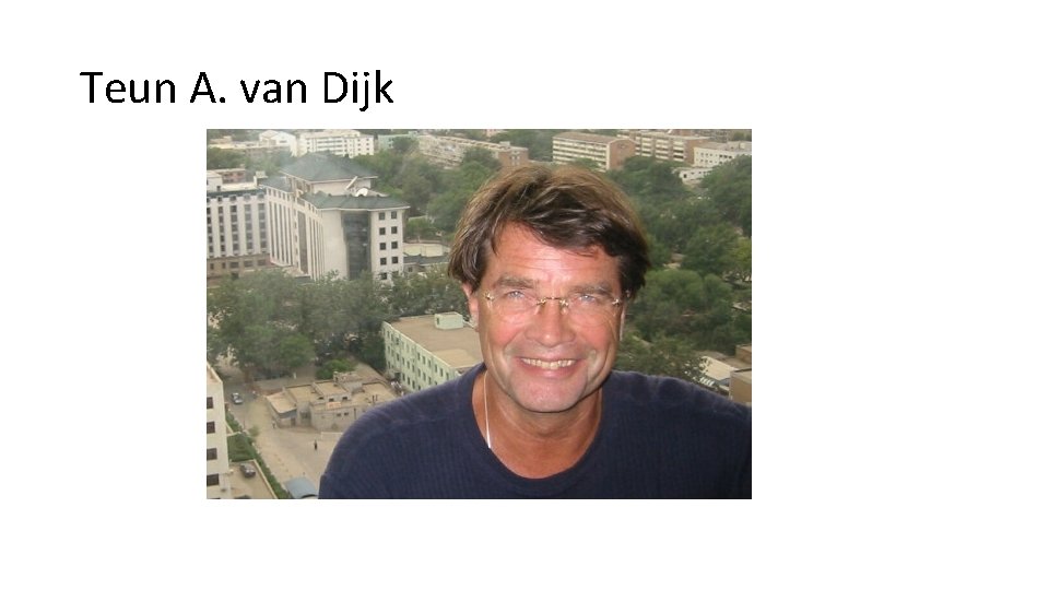 Teun A. van Dijk 