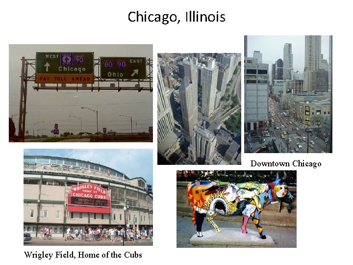Chicago, Illinois Downtown Chicago Wrigley Field, Home of the Cubs 